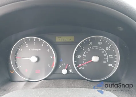 2008 Hyundai Accent Gs z USA, uszkodzony, nr VIN KMHCM36C38U091575